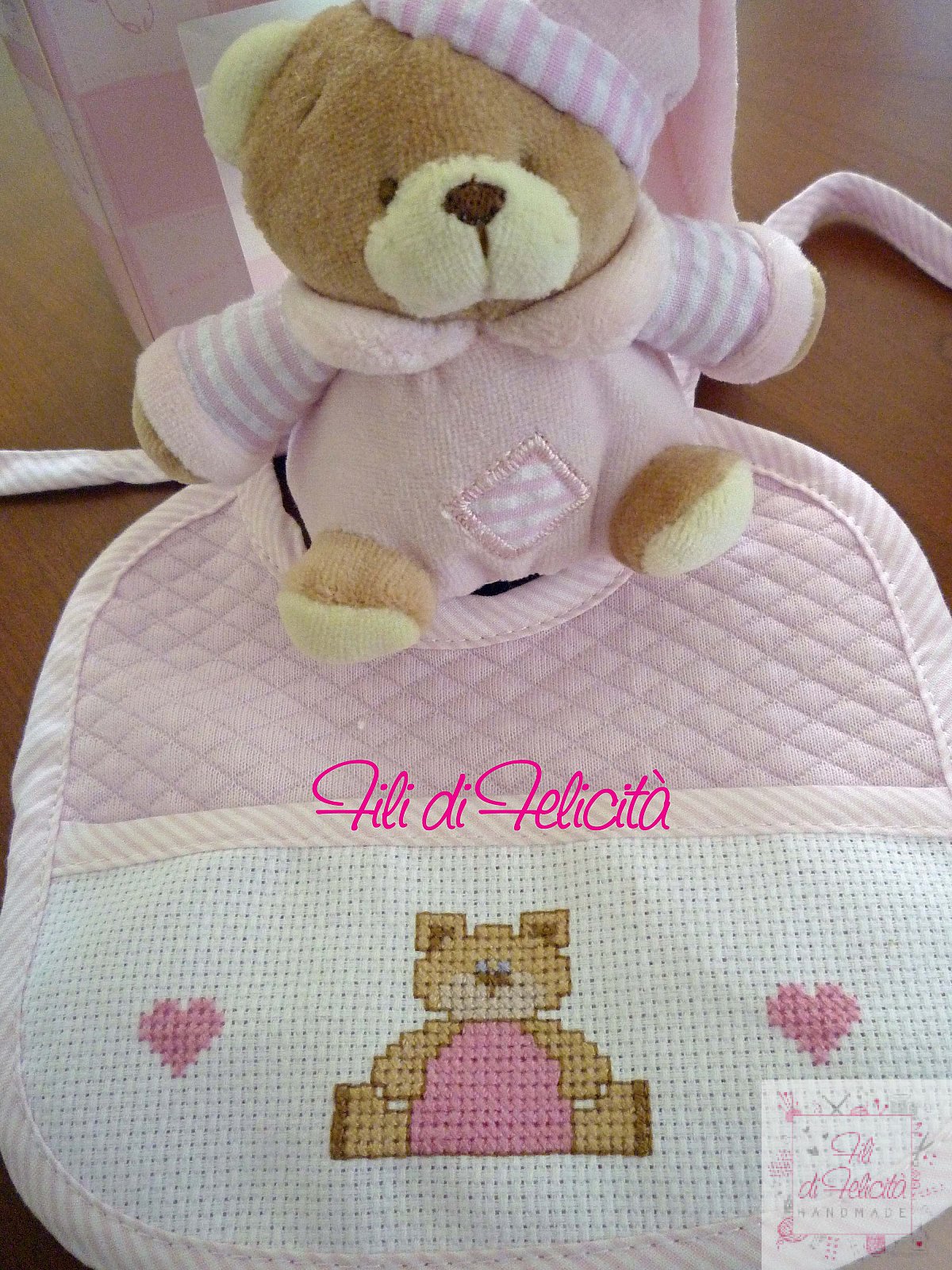 Orsetto peluches - Altre idee a punto croce